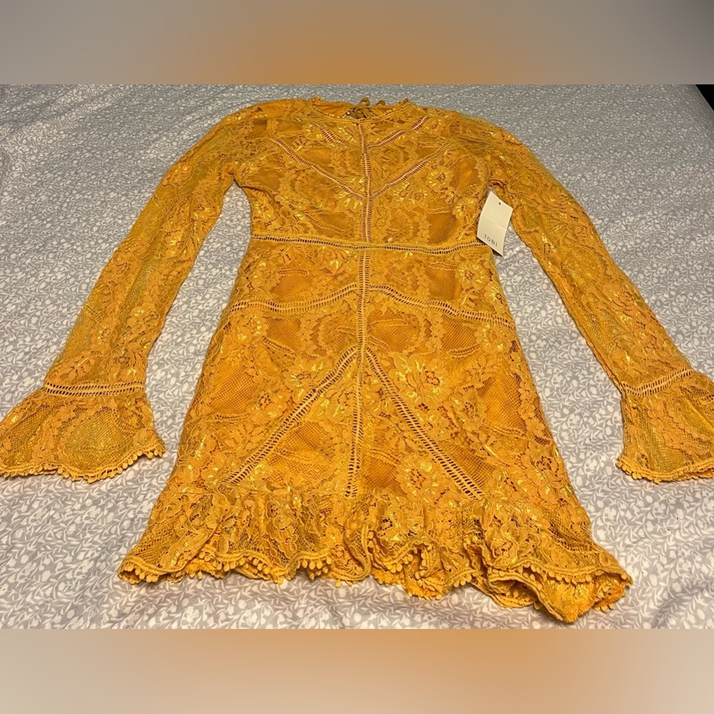 Vintage Gold Tobi Dress